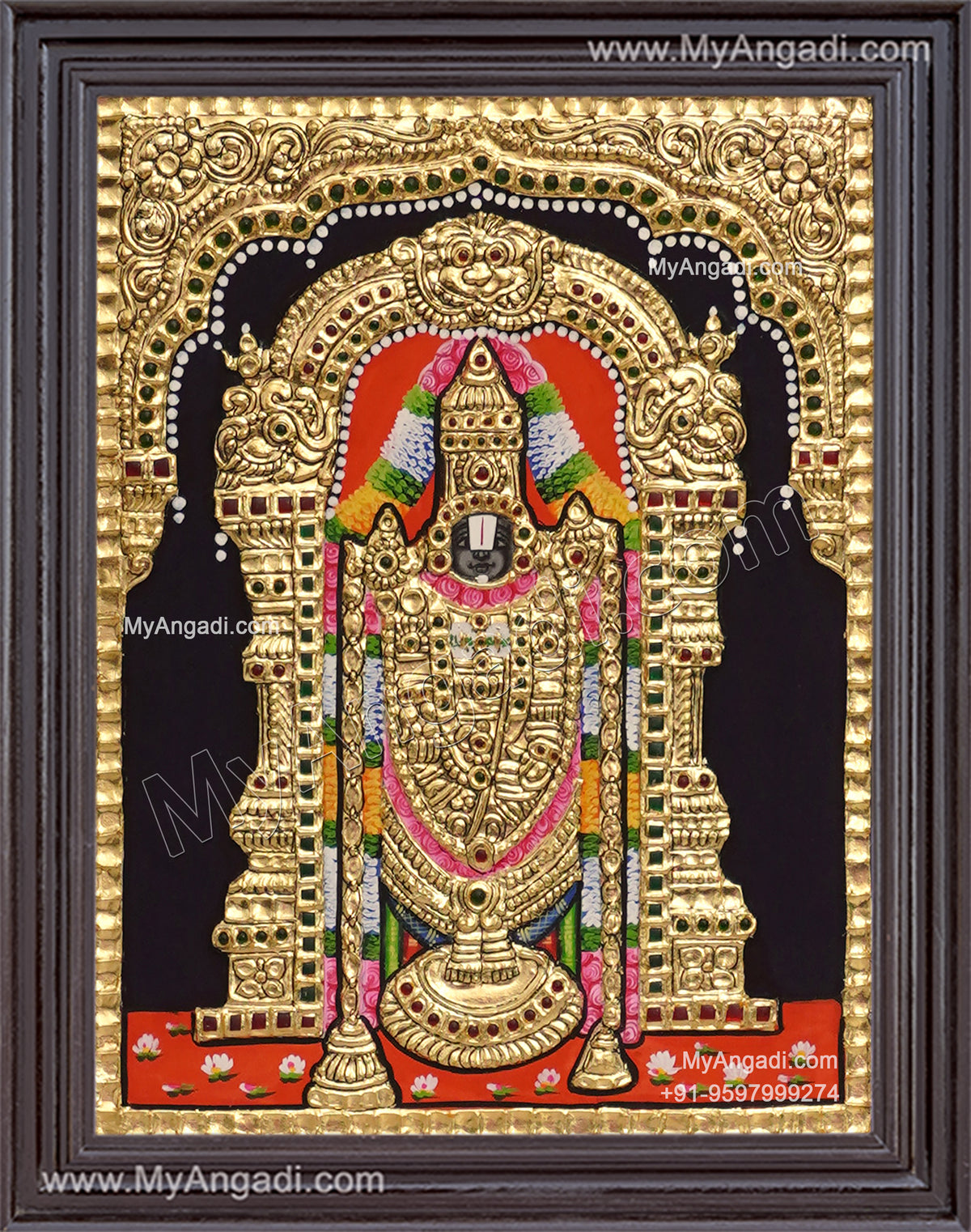 Balaji Tanjore Painting