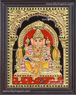 Ganapathy Tanjore Painting