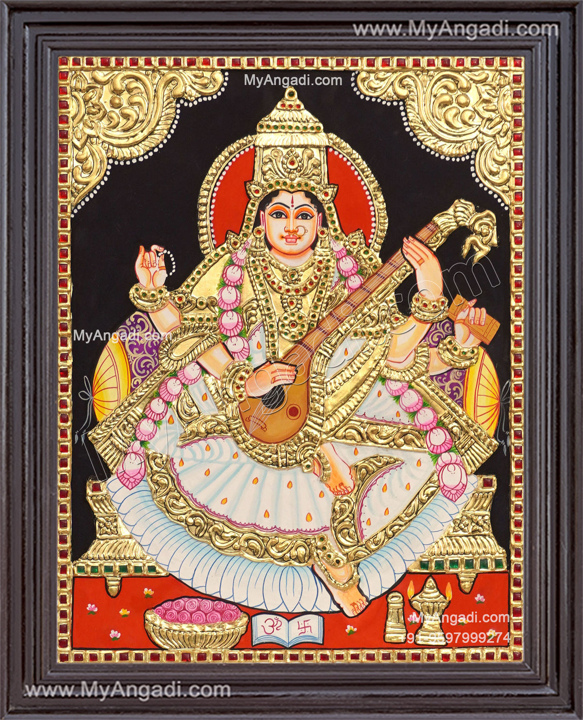 Saraswathi Tanjore Paintings