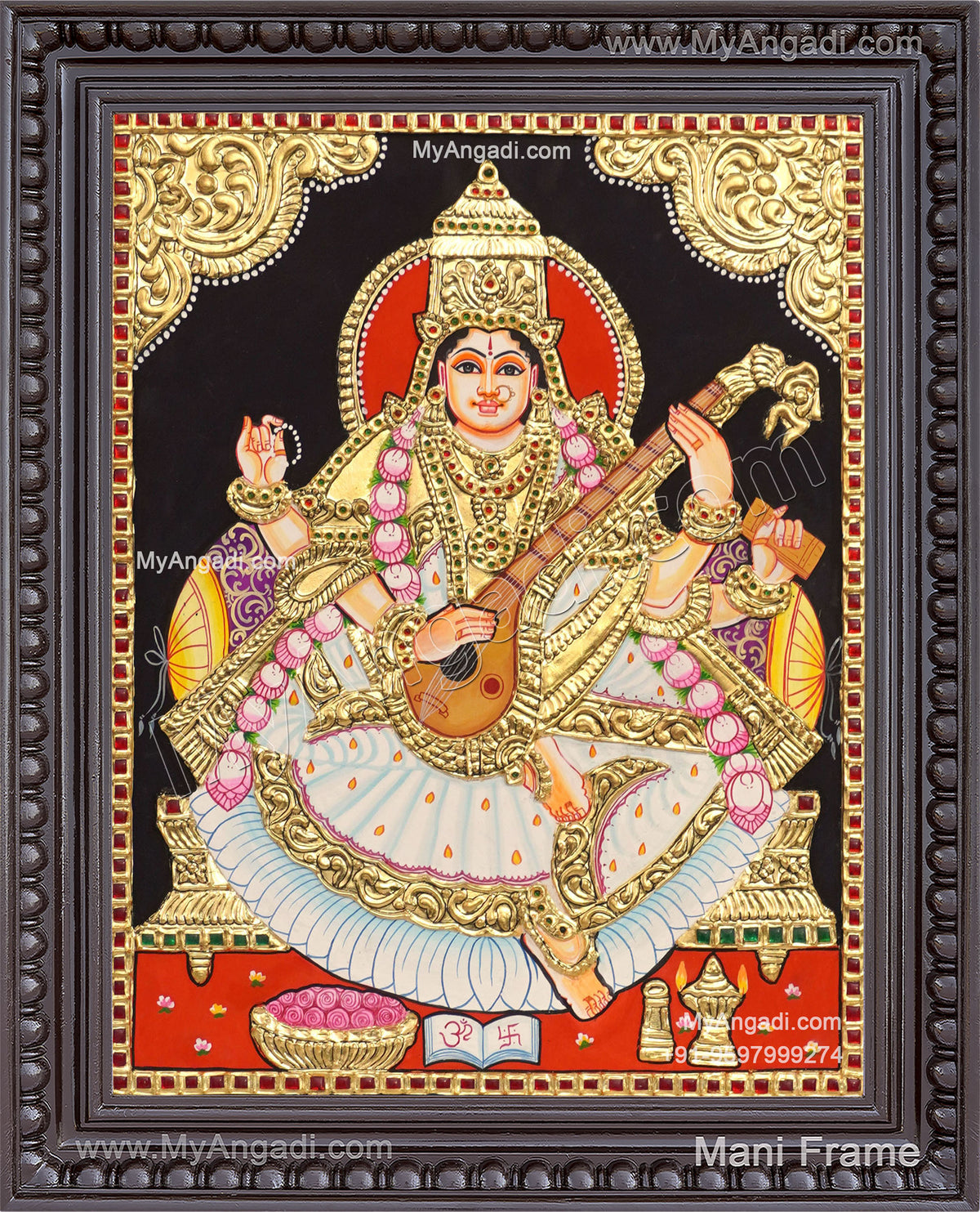 Saraswathi Tanjore Paintings