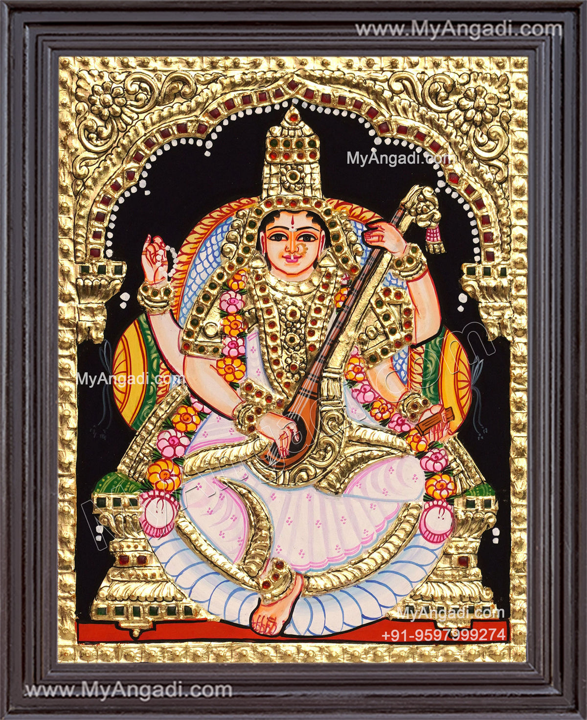 Saraswathi Tanjore Paintings