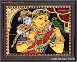 Yashoda Krishna Tanjore Painting