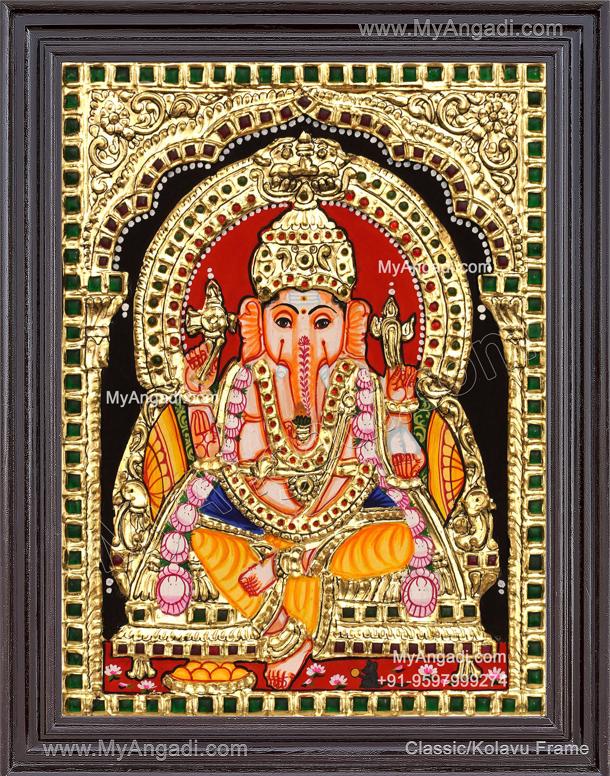 Ganesha Tajore Paintings
