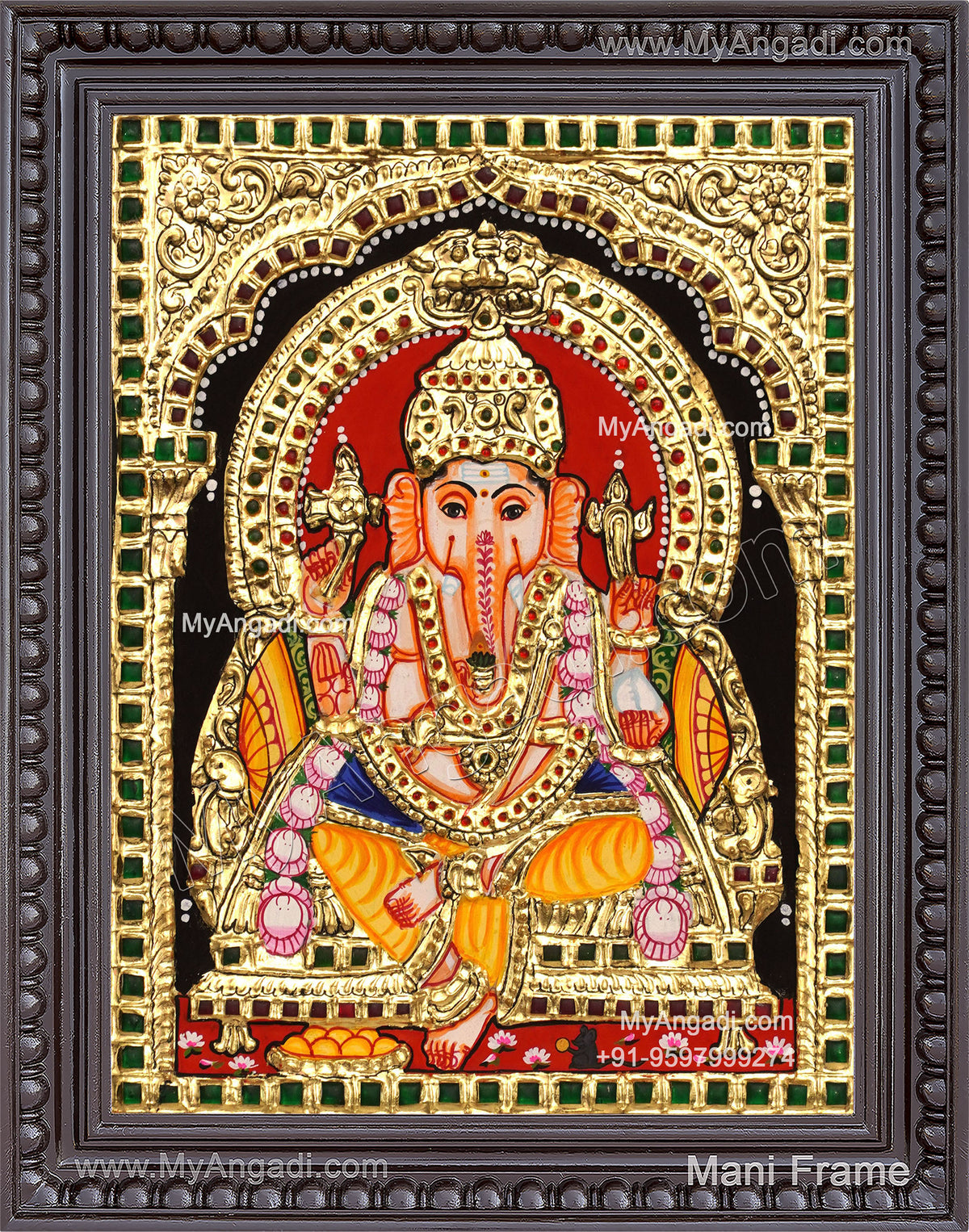 Ganesha Tajore Paintings