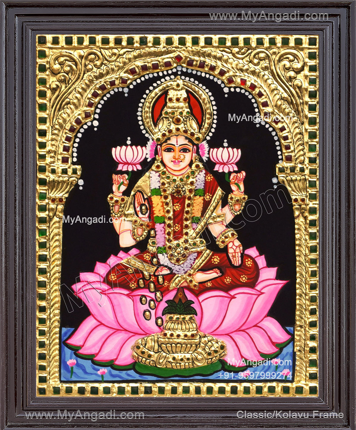 Lakshmi Tanjore Painting
