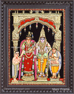 Andal Rangamannar Tanjore Painting