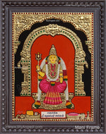 Sri Eluvakkari Amman Tanjore Painting