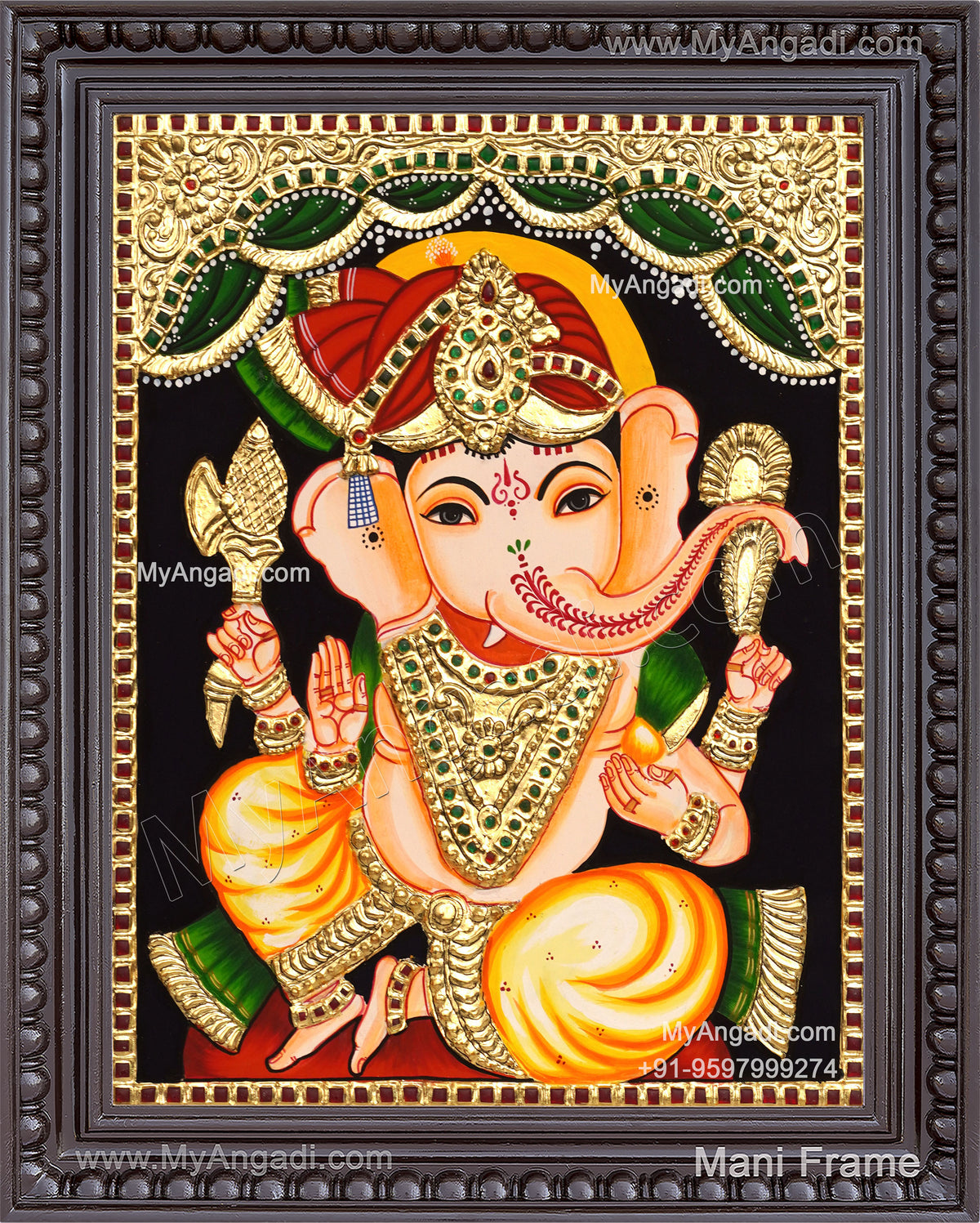 Ganesha Tanjore Paintings