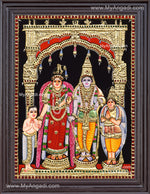 Andal Rangamannar Tanjore Painting