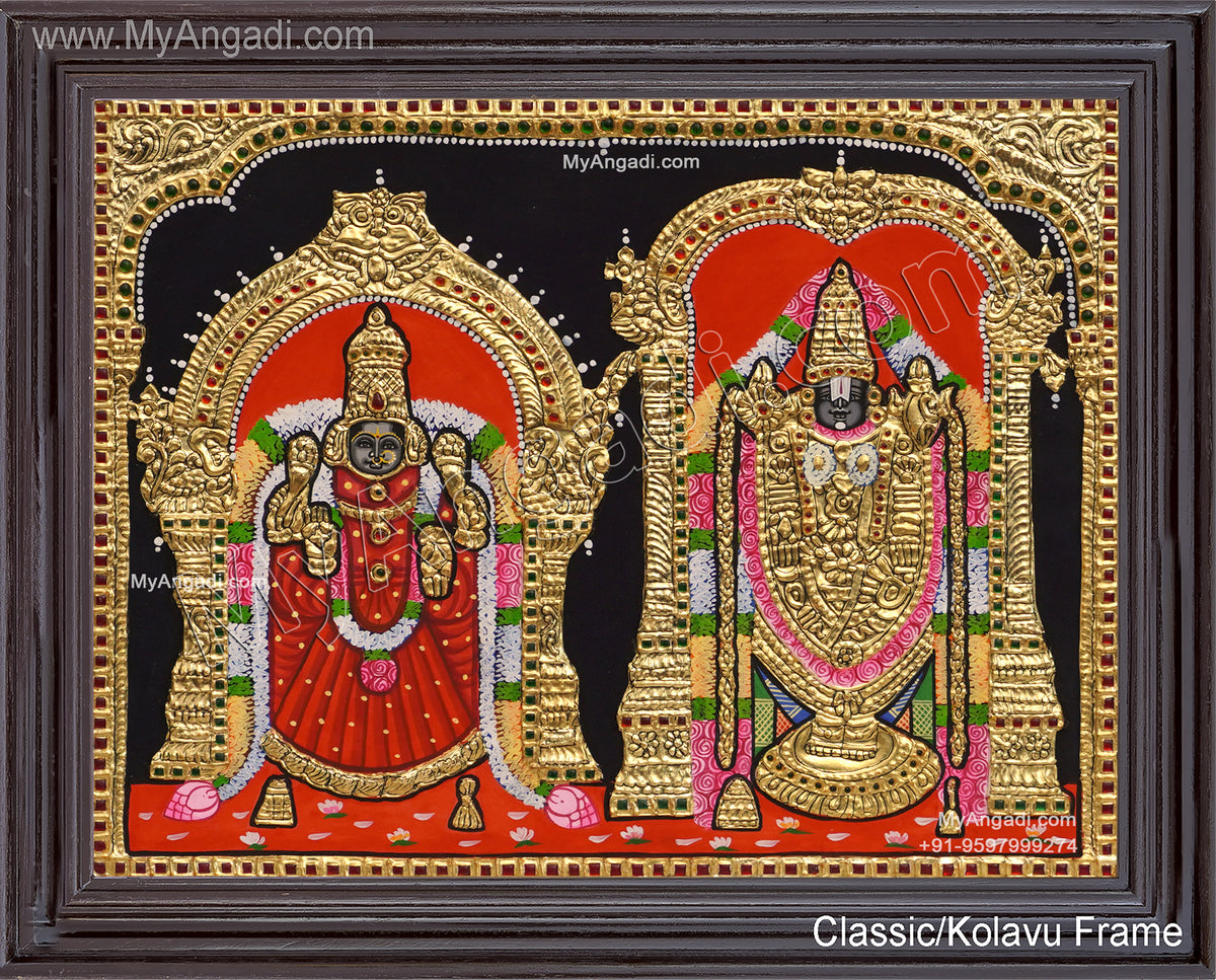 Balaji Thayar Tanjore Painting