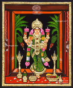 Grahalakshmi Tanjore Painting