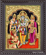 Ram Darbar Tanjore Painting