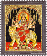 Durga Devi Tanjore Painting