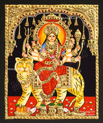 Durga Devi Tanjore Painting