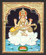 Saraswathi Tanjore Painting