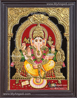 Ganesha Tanjore Painting