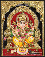 Ganesha Tanjore Painting