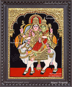 Pradhosam Sivan Parvathi Tanjore Painting