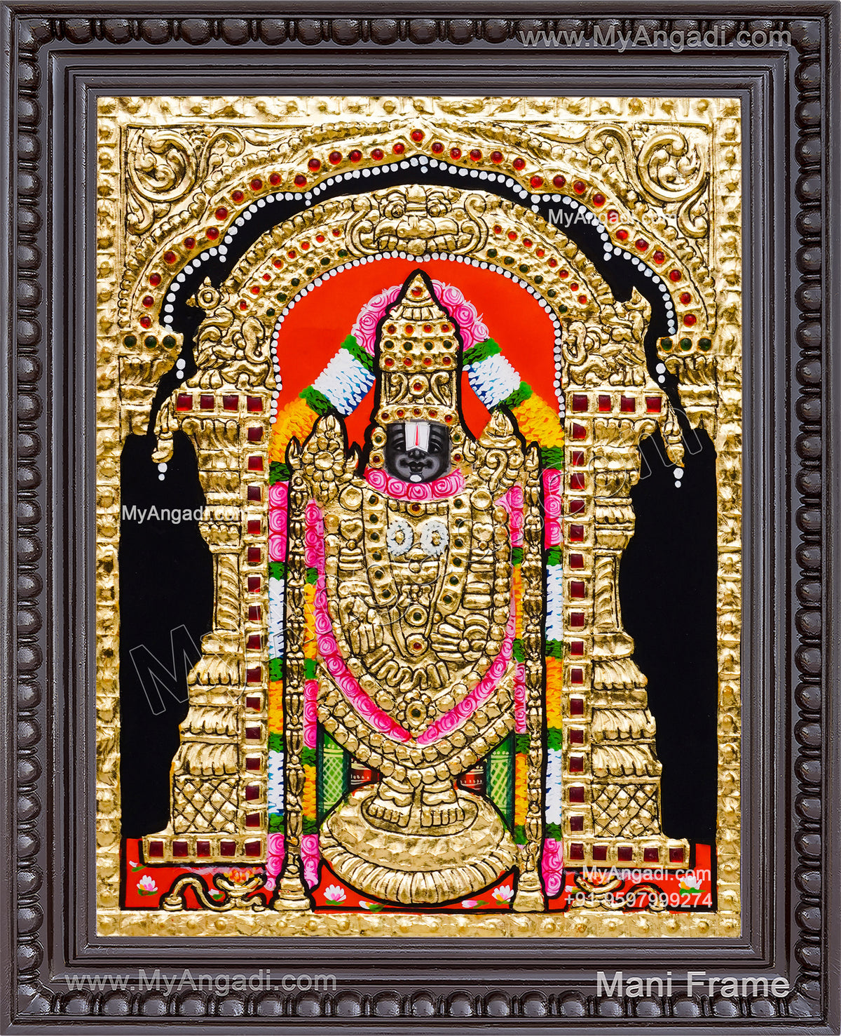 Balaji Tanjore Painting