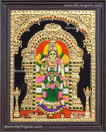 Madurai Meenakshi Amman Tanjore Painting