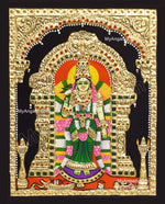 Madurai Meenakshi Amman Tanjore Painting