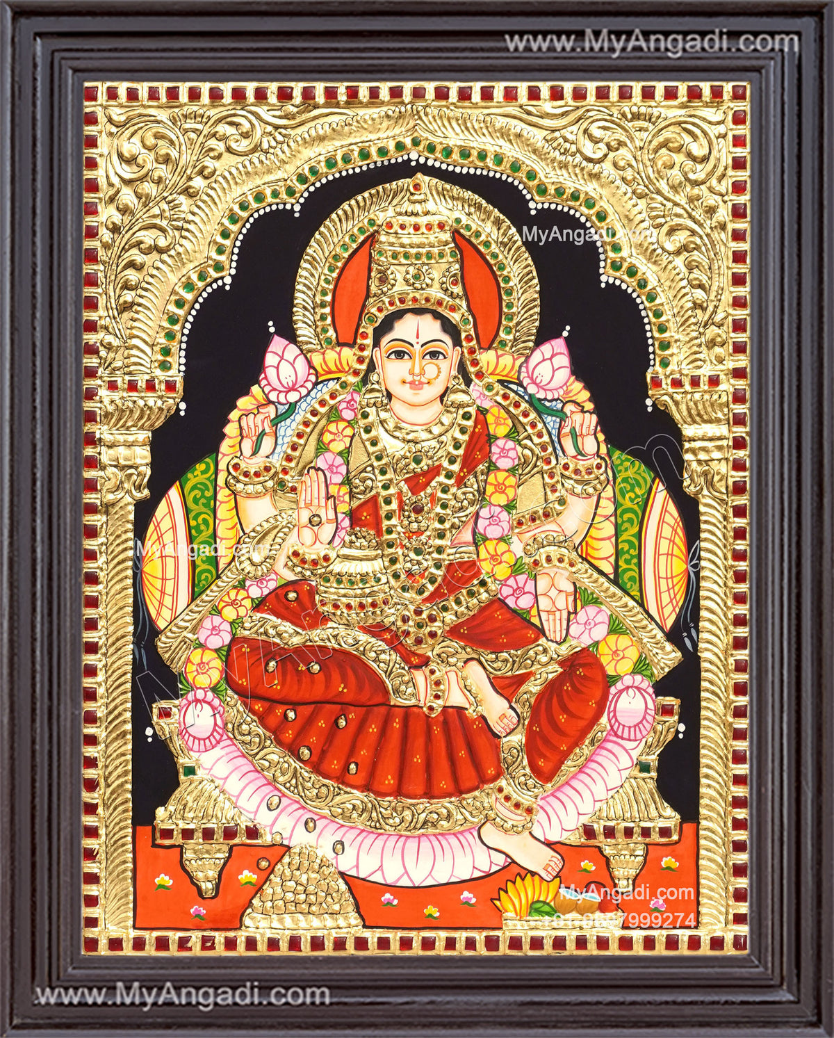 Lakshmi Tanjore Painting