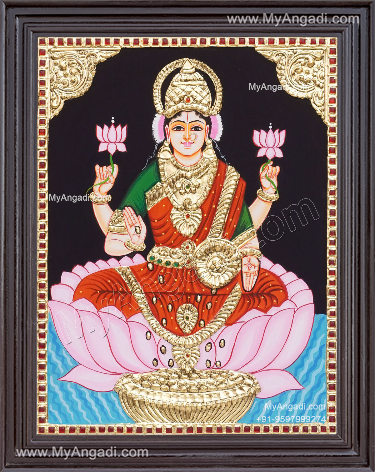 Lakshmi Tanjore Painting