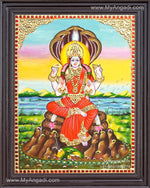 Renuka Devi Tanjore Painting