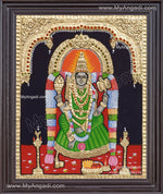 Angala Parameshwari Amman Tanjore Painting