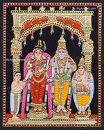 Andal Ranga Mannar Tanjore Painting