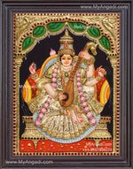 Saraswathi 3D Tanjore Painting