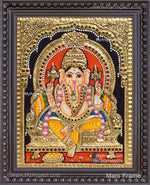 Ganesha Tanjore Painting