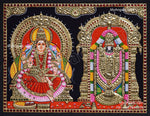 Balaji Lakshmi Tanjore Painting