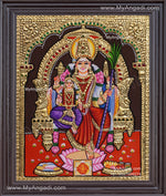 Lalitha Devi With Balambigai Tanjore Painting