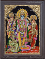 Ram Darbar Tanjore Painting