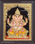 Ganesha Tanjore Painting