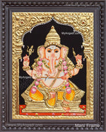 Ganesha Tanjore Painting