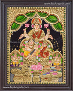 Kubera Lakshmi Tanjore Painting
