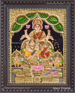Kubera Lakshmi Tanjore Painting
