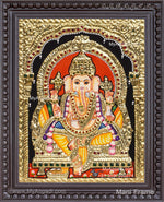 Ganesha Tanjore Painting