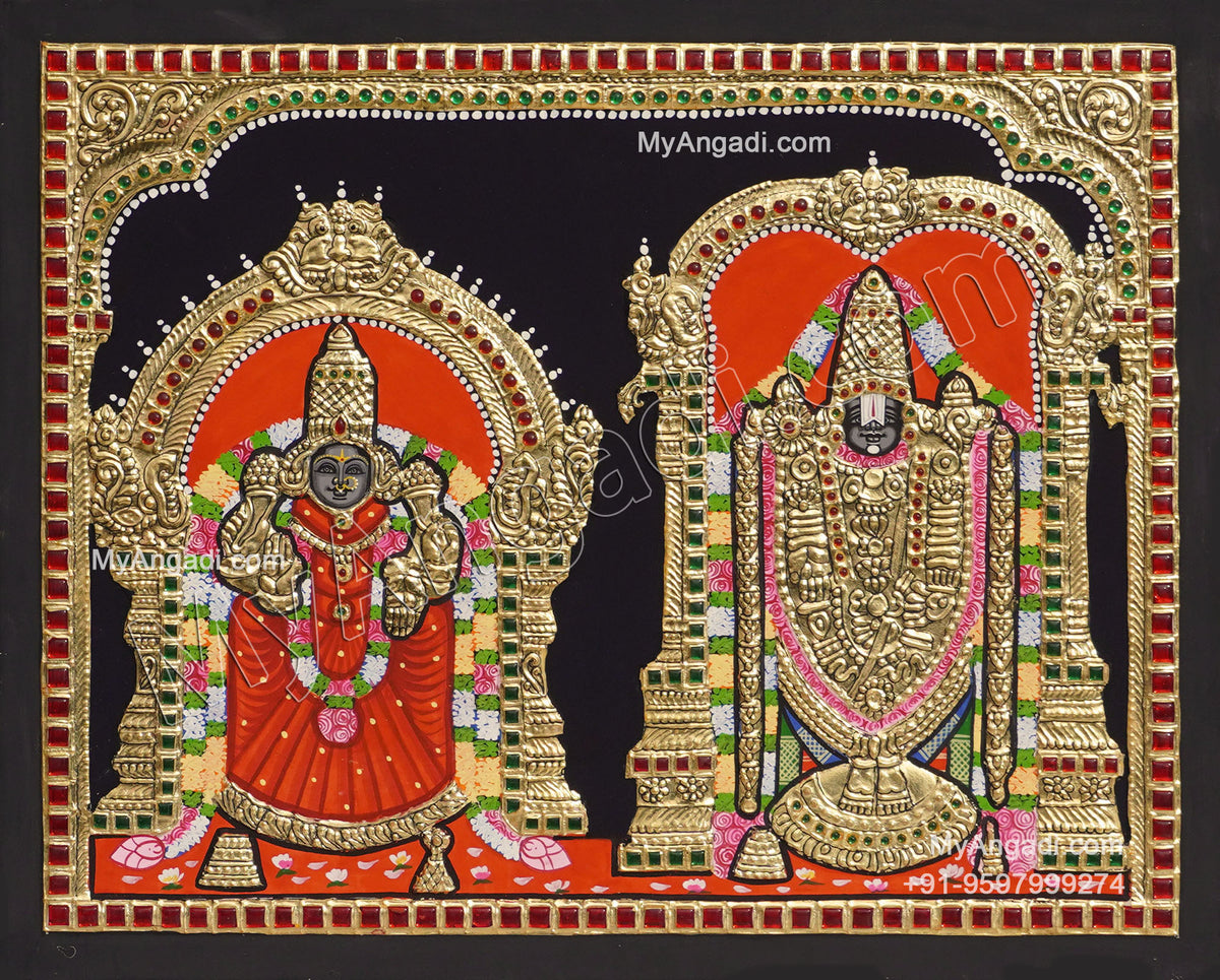 Balaji Thayar Tanjore Painting
