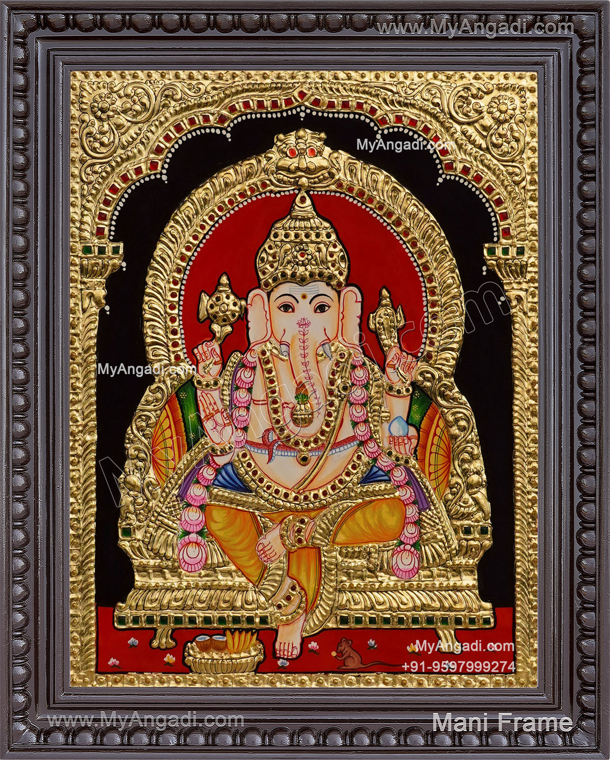 GaneshaTanjore Painting