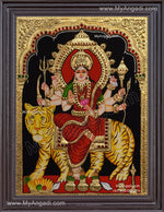 Durga Devi Tanjore Painting