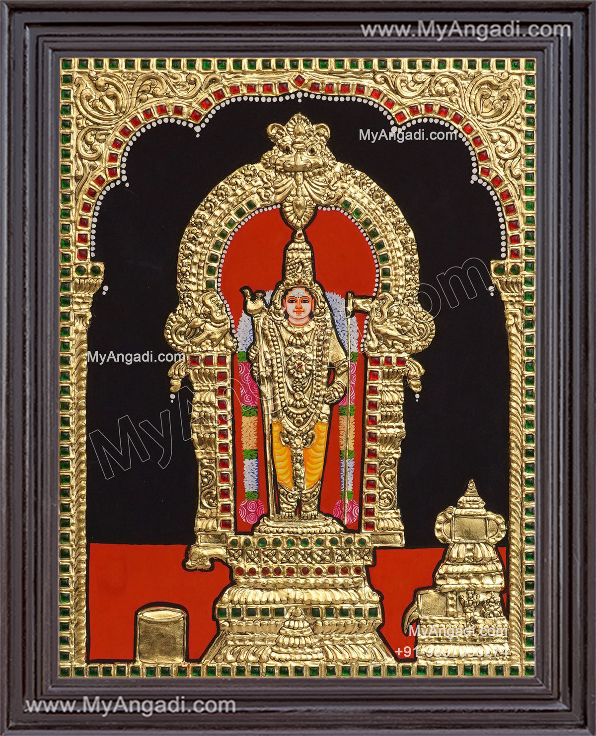 Murugar Tanjore Painting
