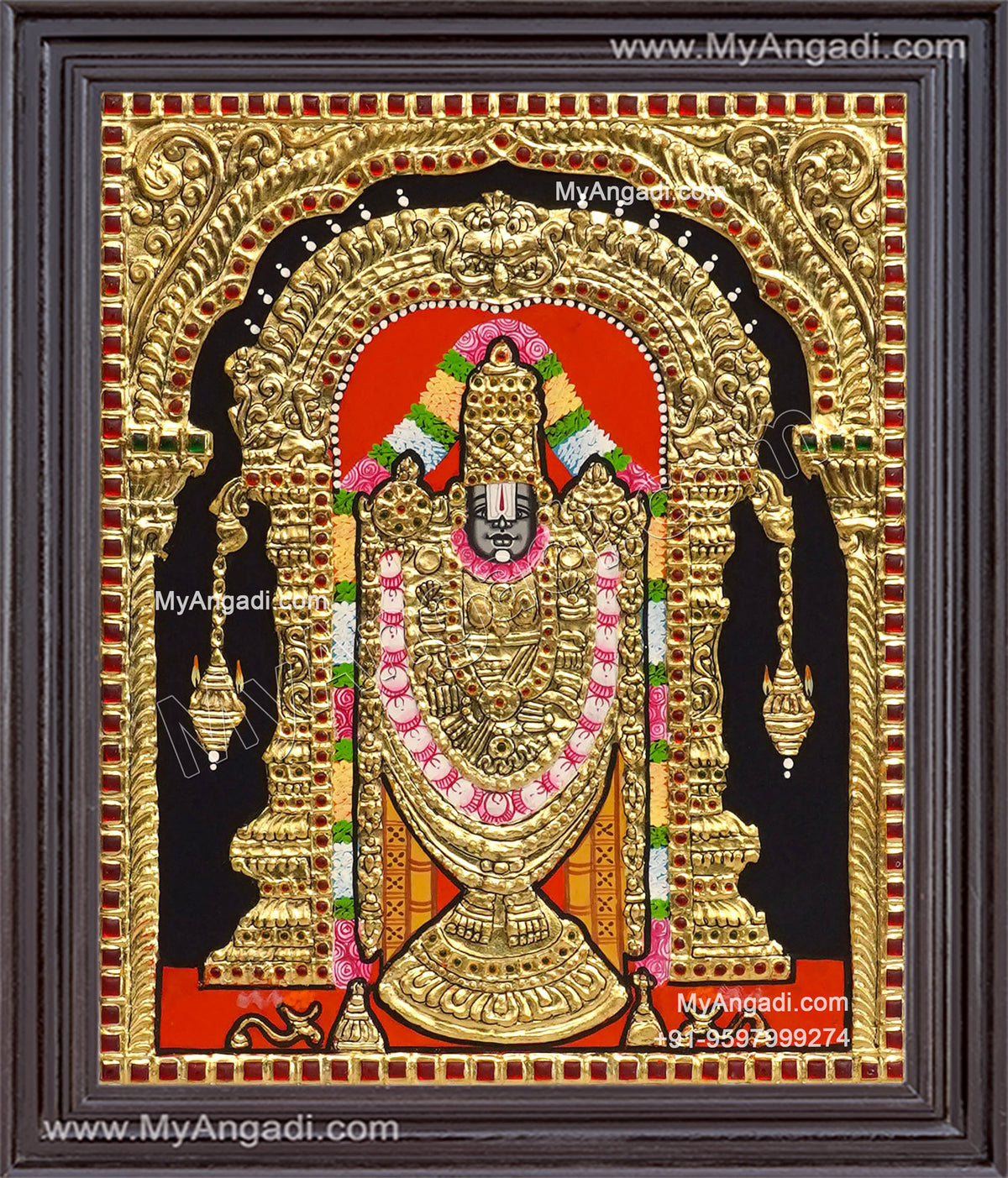 Balaji Tanjore Painting