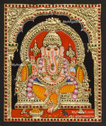 Ganesha Tanjore Painting