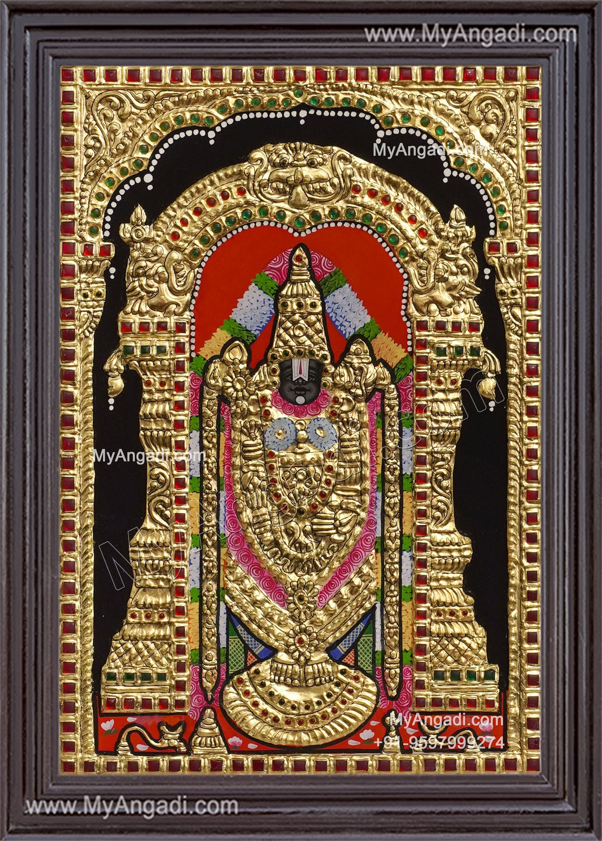 Balaji Tanjore Painting