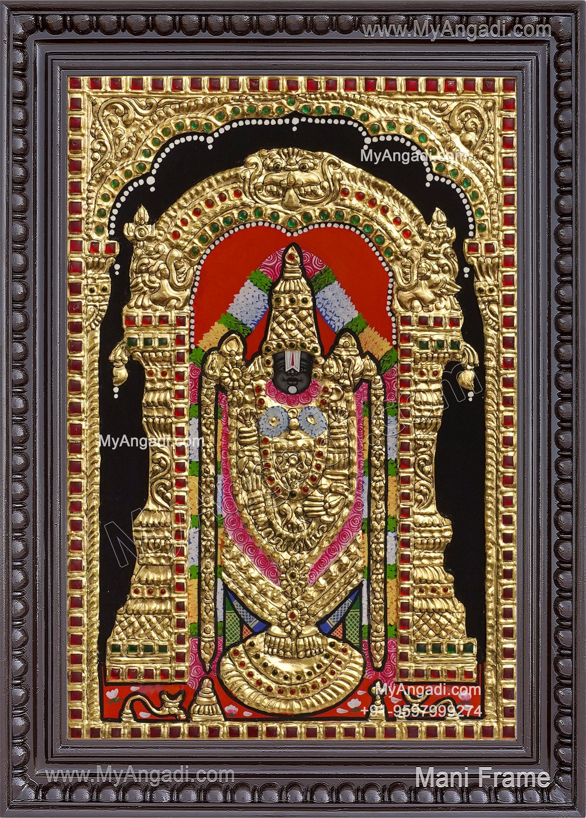 Balaji Tanjore Painting