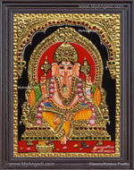 Ganesha Tanjore Painting