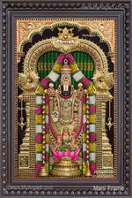 3d Balaji Lakshmi Tanjore Painting